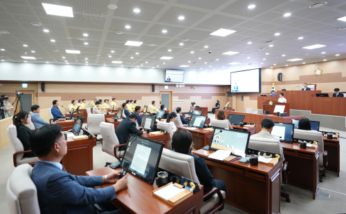 제260회 아산시의회 임시회 마무리